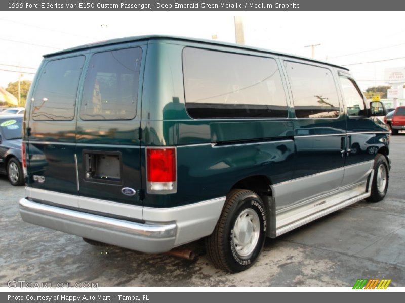  1999 E Series Van E150 Custom Passenger Deep Emerald Green Metallic