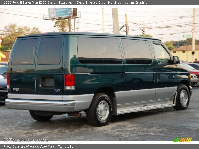  1999 E Series Van E150 Custom Passenger Deep Emerald Green Metallic