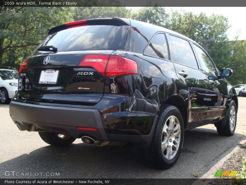 Formal Black / Ebony 2009 Acura MDX