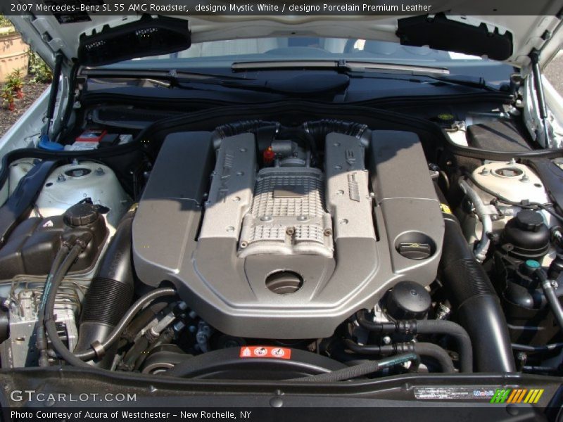  2007 SL 55 AMG Roadster Engine - 5.4 Liter AMG Supercharged SOHC 24-Valve V8