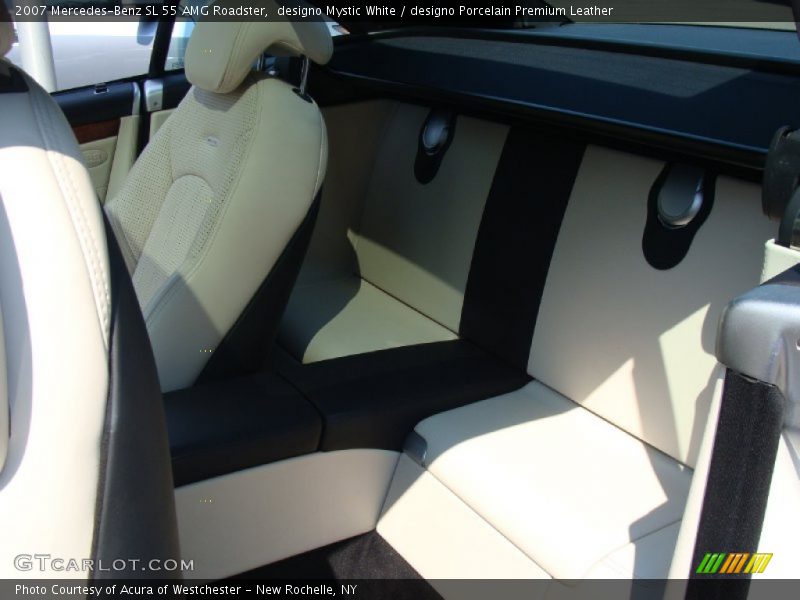  2007 SL 55 AMG Roadster designo Porcelain Premium Leather Interior