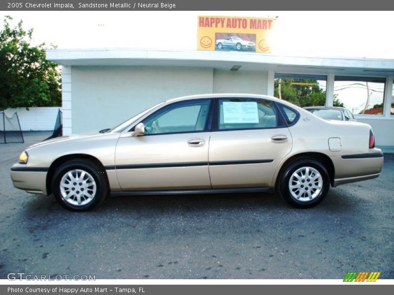 Sandstone Metallic / Neutral Beige 2005 Chevrolet Impala