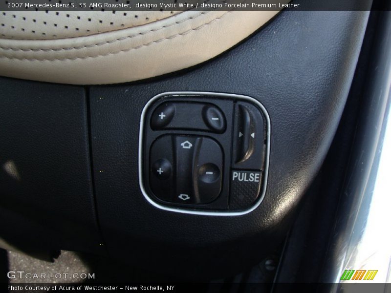 Controls of 2007 SL 55 AMG Roadster