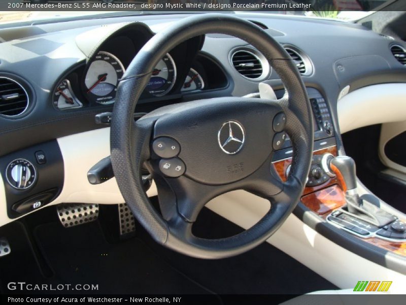  2007 SL 55 AMG Roadster Steering Wheel