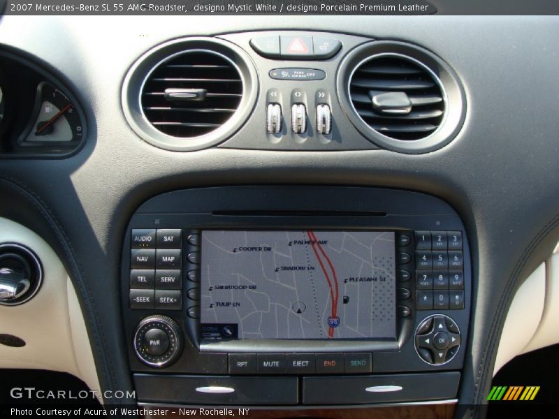 Navigation of 2007 SL 55 AMG Roadster