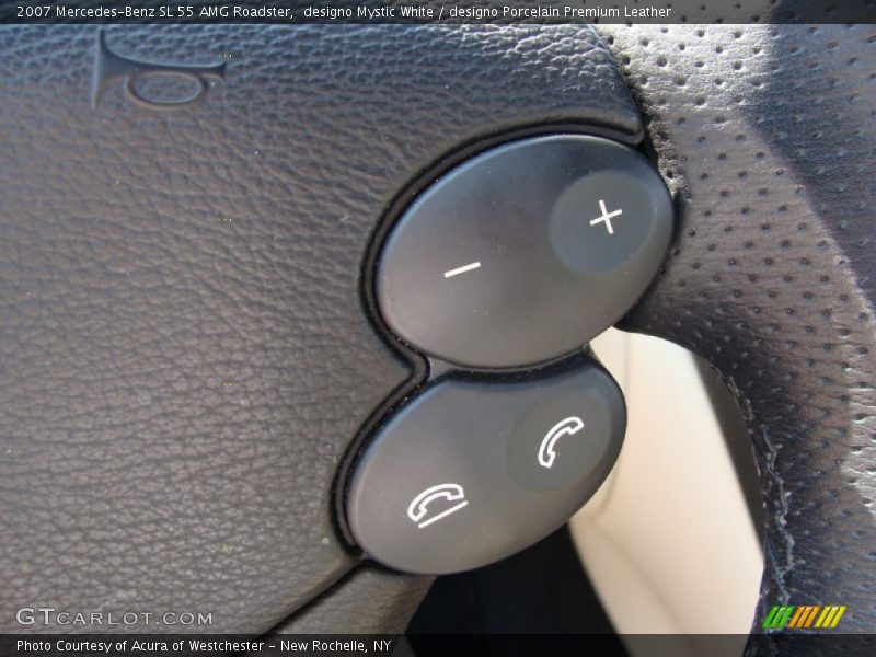Controls of 2007 SL 55 AMG Roadster