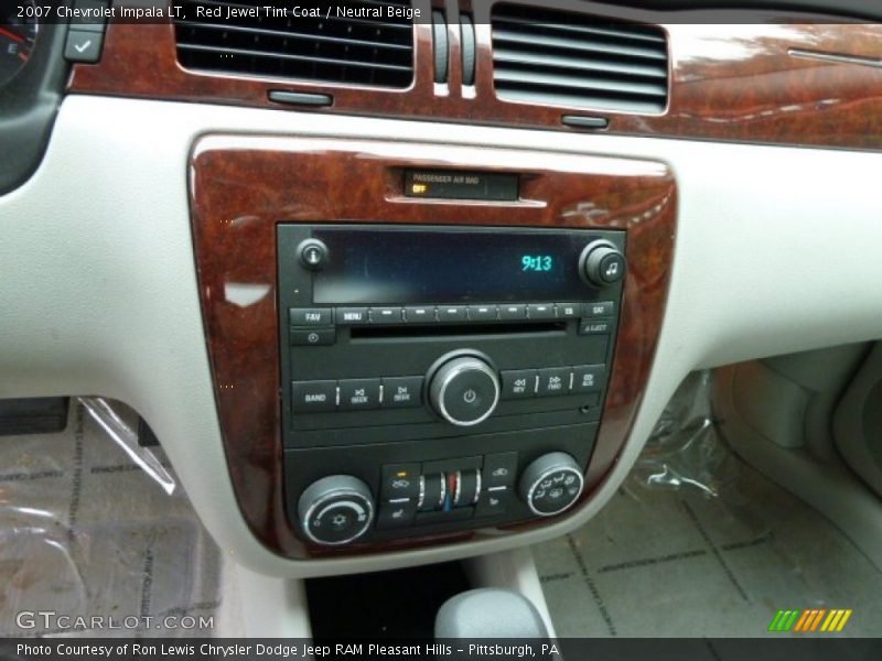 Red Jewel Tint Coat / Neutral Beige 2007 Chevrolet Impala LT