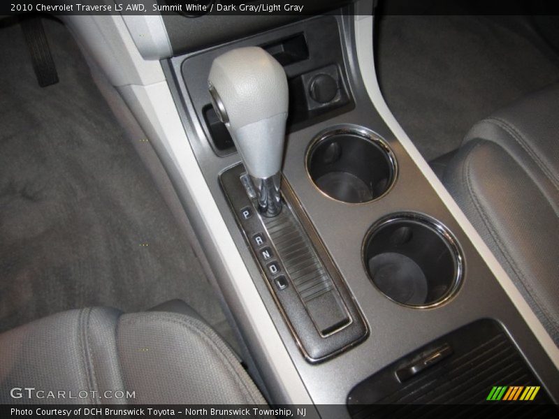 Summit White / Dark Gray/Light Gray 2010 Chevrolet Traverse LS AWD