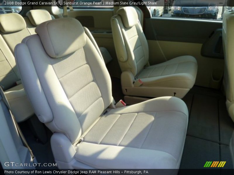 Sunburst Orange Pearl / Medium Slate Gray/Light Shale 2008 Dodge Grand Caravan SXT