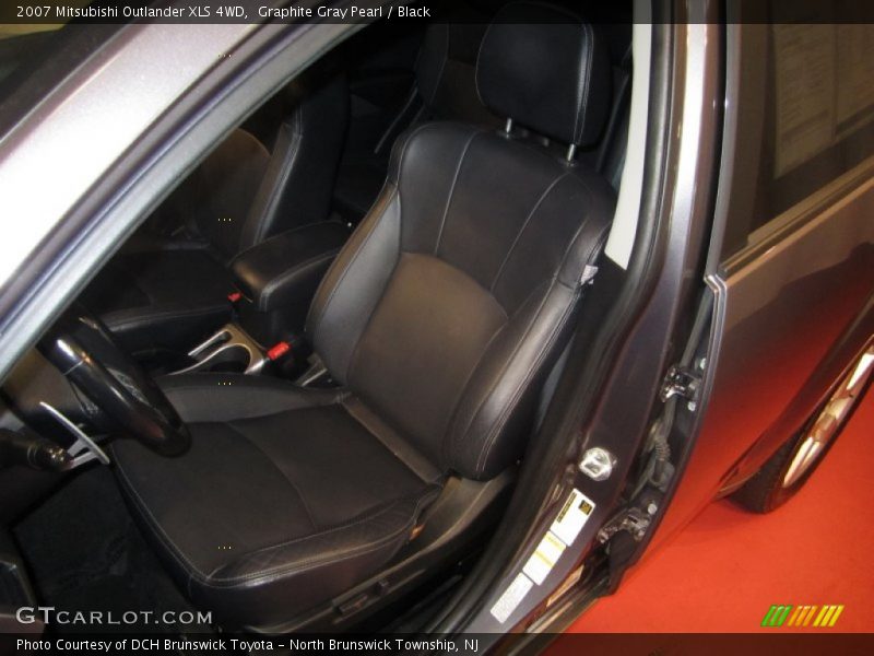 Graphite Gray Pearl / Black 2007 Mitsubishi Outlander XLS 4WD