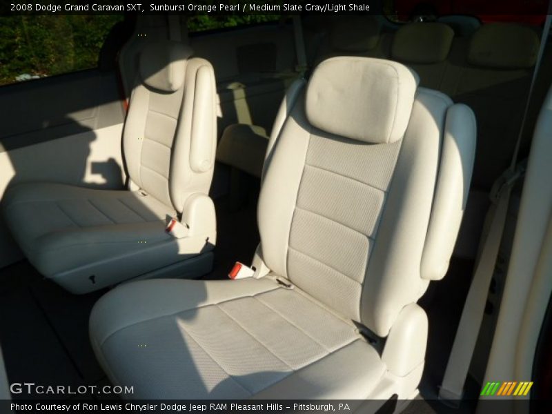 Sunburst Orange Pearl / Medium Slate Gray/Light Shale 2008 Dodge Grand Caravan SXT