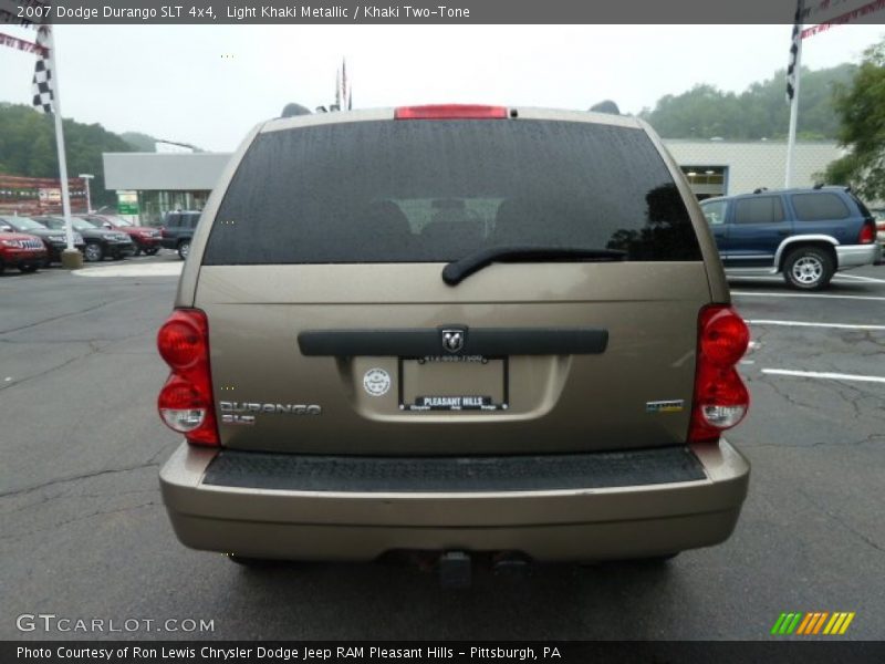 Light Khaki Metallic / Khaki Two-Tone 2007 Dodge Durango SLT 4x4