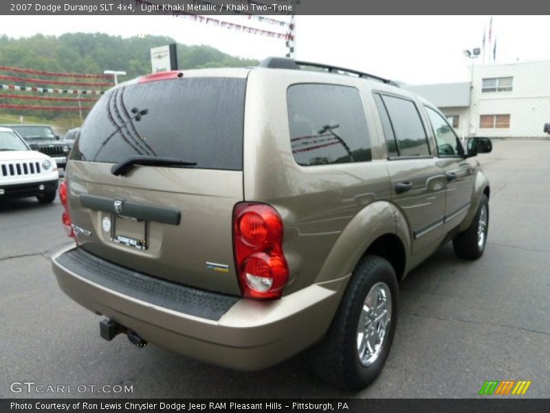 Light Khaki Metallic / Khaki Two-Tone 2007 Dodge Durango SLT 4x4