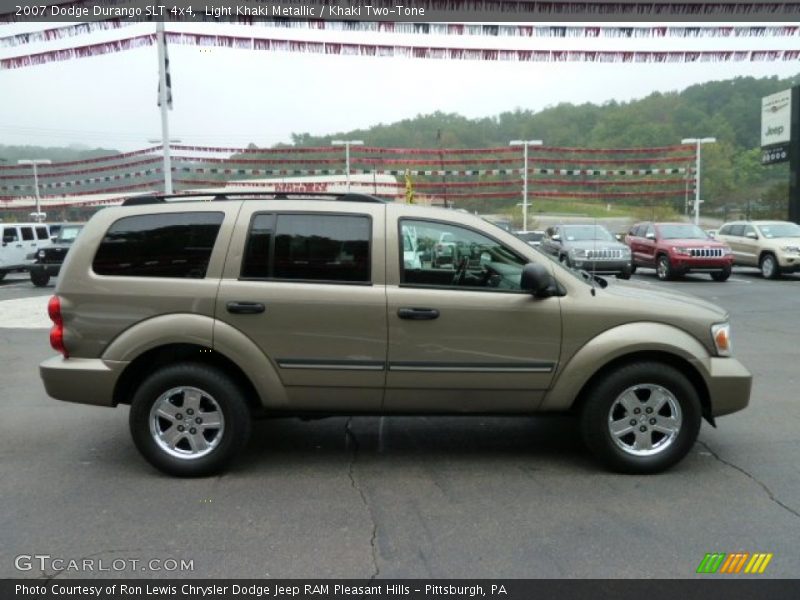 Light Khaki Metallic / Khaki Two-Tone 2007 Dodge Durango SLT 4x4