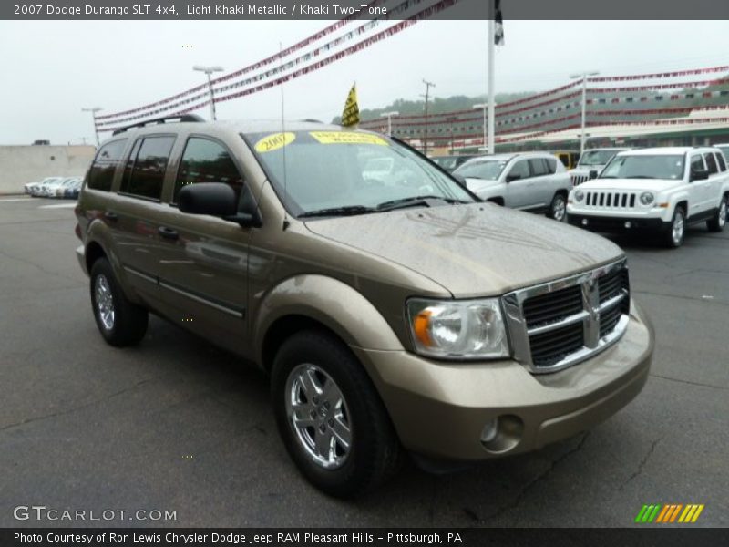 Light Khaki Metallic / Khaki Two-Tone 2007 Dodge Durango SLT 4x4