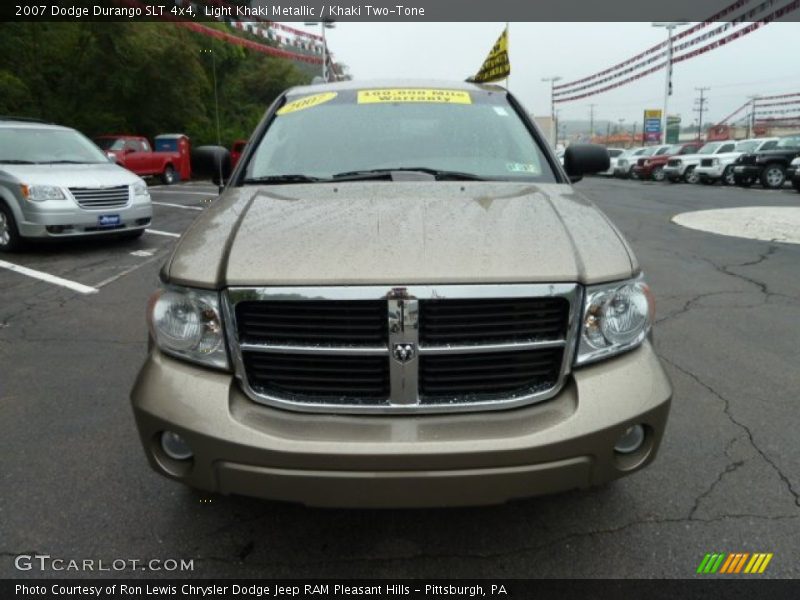 Light Khaki Metallic / Khaki Two-Tone 2007 Dodge Durango SLT 4x4