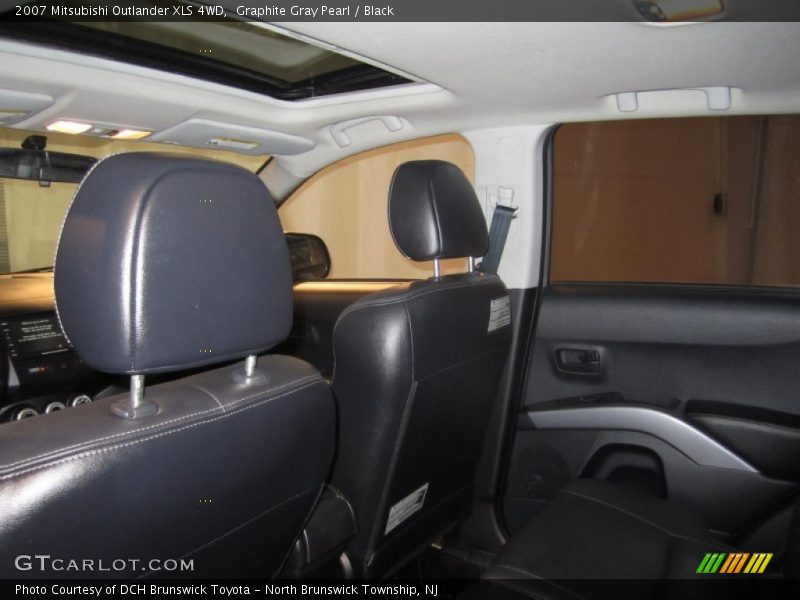 Graphite Gray Pearl / Black 2007 Mitsubishi Outlander XLS 4WD