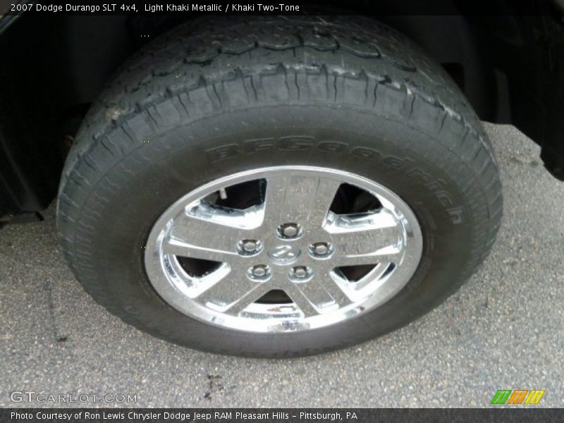 Light Khaki Metallic / Khaki Two-Tone 2007 Dodge Durango SLT 4x4
