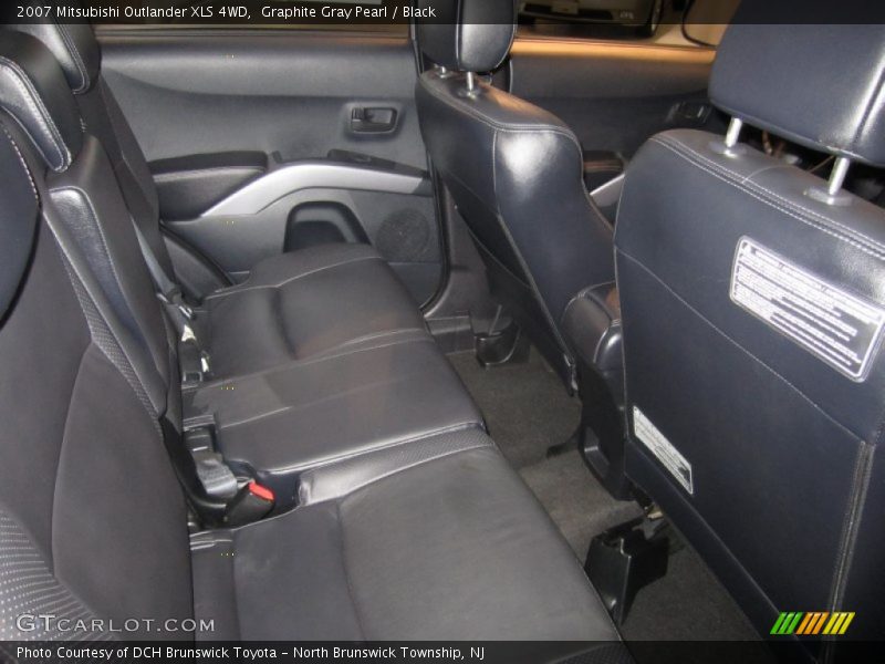 Graphite Gray Pearl / Black 2007 Mitsubishi Outlander XLS 4WD