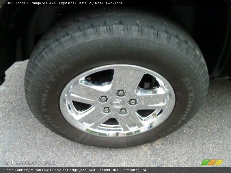 Light Khaki Metallic / Khaki Two-Tone 2007 Dodge Durango SLT 4x4