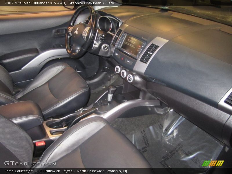 Graphite Gray Pearl / Black 2007 Mitsubishi Outlander XLS 4WD