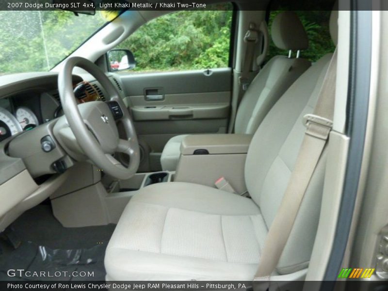  2007 Durango SLT 4x4 Khaki Two-Tone Interior