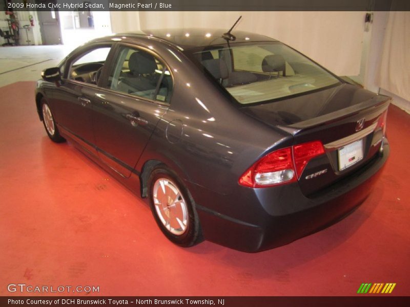 Magnetic Pearl / Blue 2009 Honda Civic Hybrid Sedan