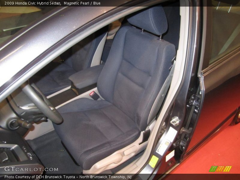 Magnetic Pearl / Blue 2009 Honda Civic Hybrid Sedan