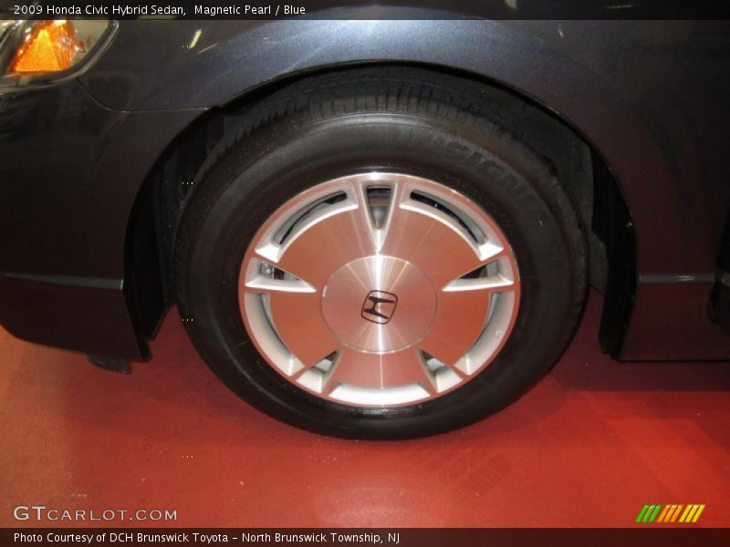 Magnetic Pearl / Blue 2009 Honda Civic Hybrid Sedan