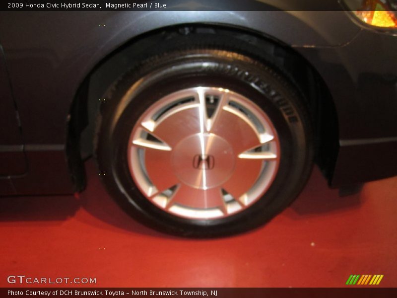 Magnetic Pearl / Blue 2009 Honda Civic Hybrid Sedan
