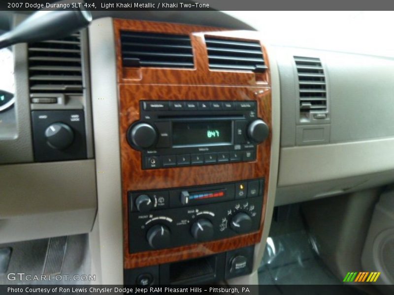 Controls of 2007 Durango SLT 4x4