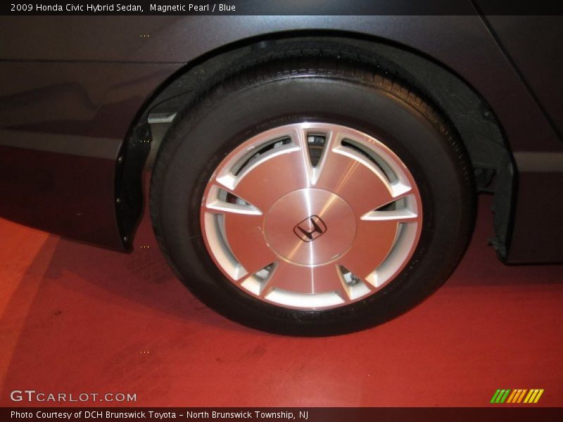 Magnetic Pearl / Blue 2009 Honda Civic Hybrid Sedan
