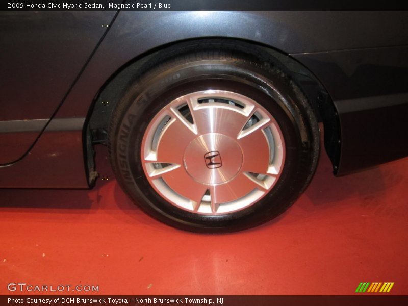 Magnetic Pearl / Blue 2009 Honda Civic Hybrid Sedan