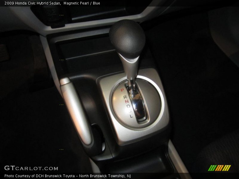 Magnetic Pearl / Blue 2009 Honda Civic Hybrid Sedan