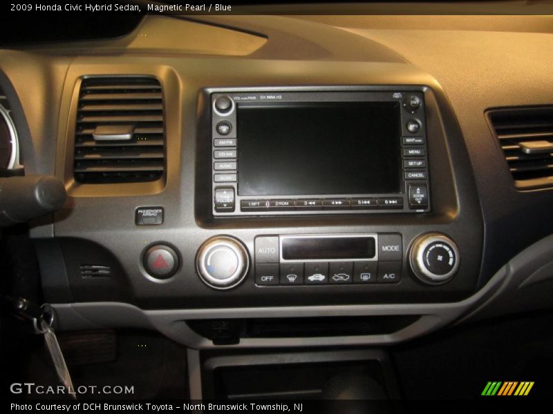 Magnetic Pearl / Blue 2009 Honda Civic Hybrid Sedan
