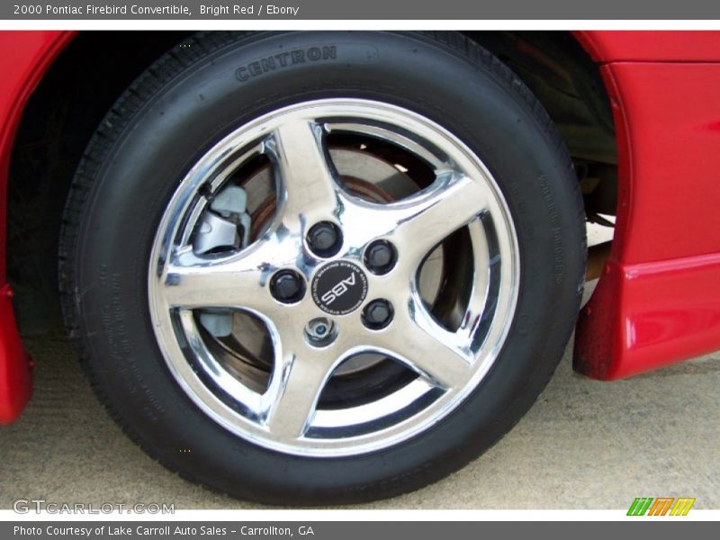  2000 Firebird Convertible Wheel