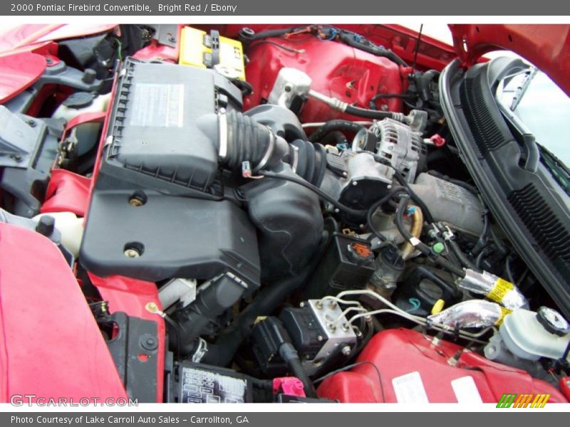  2000 Firebird Convertible Engine - 3.8 Liter OHV 12-Valve V6