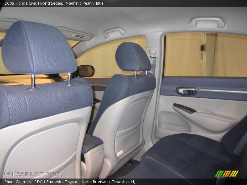 Magnetic Pearl / Blue 2009 Honda Civic Hybrid Sedan