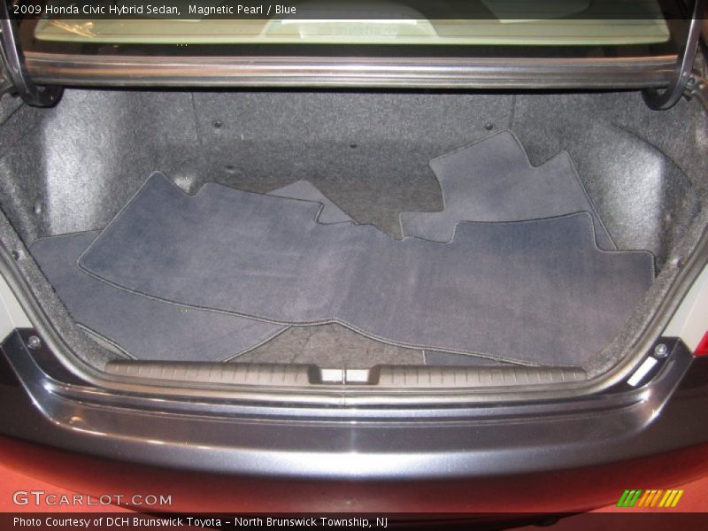 Magnetic Pearl / Blue 2009 Honda Civic Hybrid Sedan