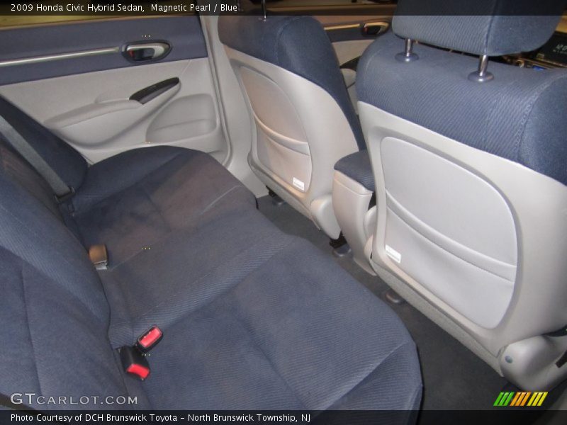 Magnetic Pearl / Blue 2009 Honda Civic Hybrid Sedan