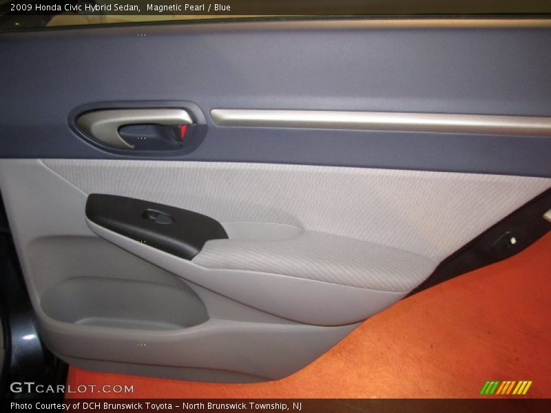 Magnetic Pearl / Blue 2009 Honda Civic Hybrid Sedan