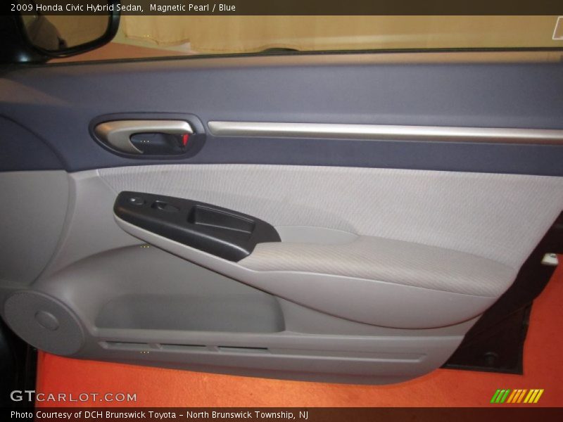 Magnetic Pearl / Blue 2009 Honda Civic Hybrid Sedan