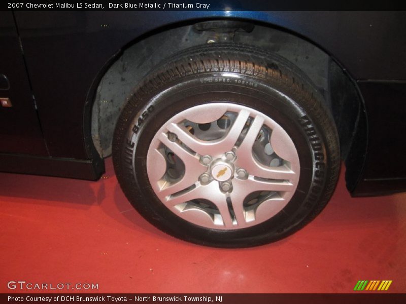 Dark Blue Metallic / Titanium Gray 2007 Chevrolet Malibu LS Sedan