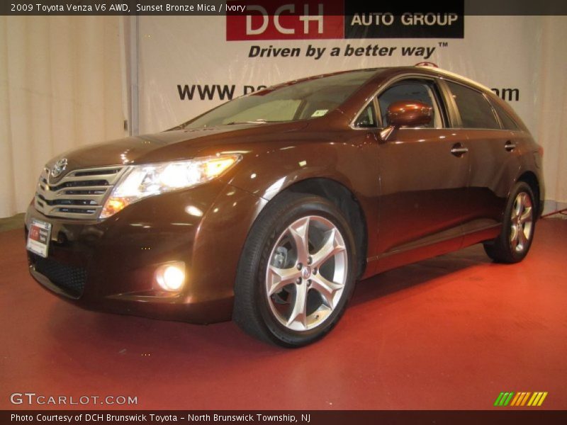 Sunset Bronze Mica / Ivory 2009 Toyota Venza V6 AWD