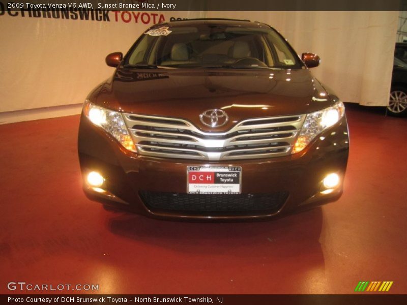Sunset Bronze Mica / Ivory 2009 Toyota Venza V6 AWD
