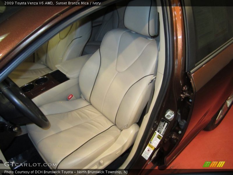 Sunset Bronze Mica / Ivory 2009 Toyota Venza V6 AWD