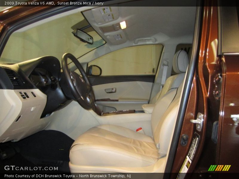 Sunset Bronze Mica / Ivory 2009 Toyota Venza V6 AWD