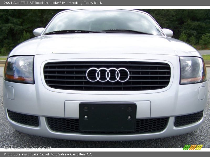 Lake Silver Metallic / Ebony Black 2001 Audi TT 1.8T Roadster