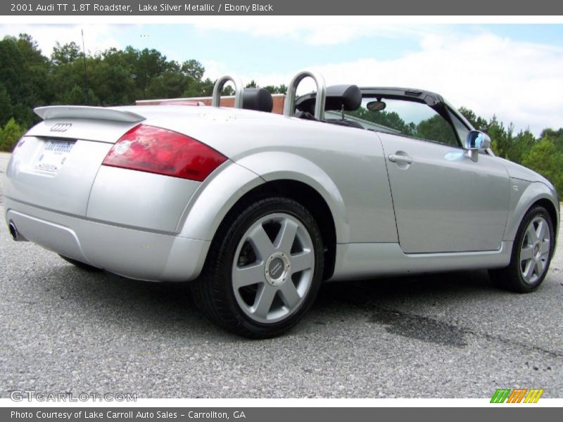 Lake Silver Metallic / Ebony Black 2001 Audi TT 1.8T Roadster