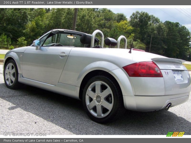 Lake Silver Metallic / Ebony Black 2001 Audi TT 1.8T Roadster